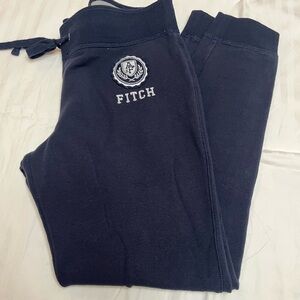 Abercrombie & Fitch jogger sweatpants navy L